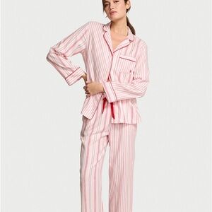 Victoria’s Secret flannel long pajamas size small